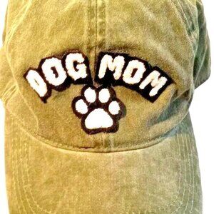 David and Young Dog Mom Baseball Cap Women's Adjustable Strapback Green